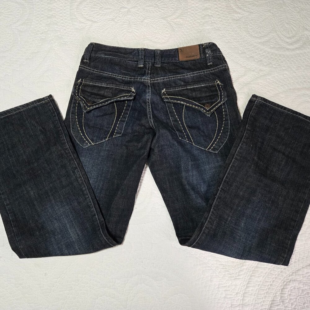 FLYPAPER ~ Men’s Dark Blue Jeans ~ 30” x 32”